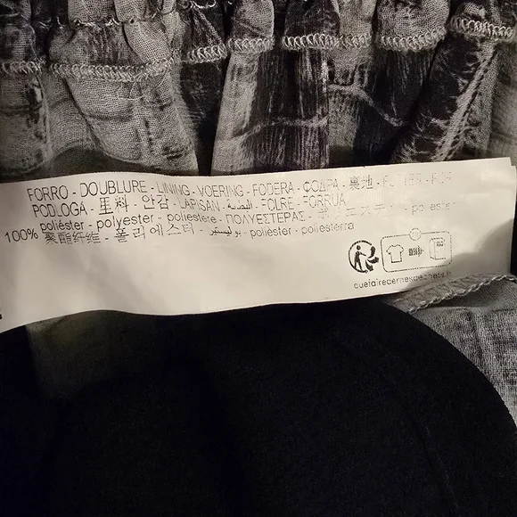 Zara Snake Print Long Sleeve Mini Dress In US L - Picture 6 of 6